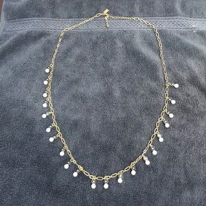 Kate spade pearl gold necklace